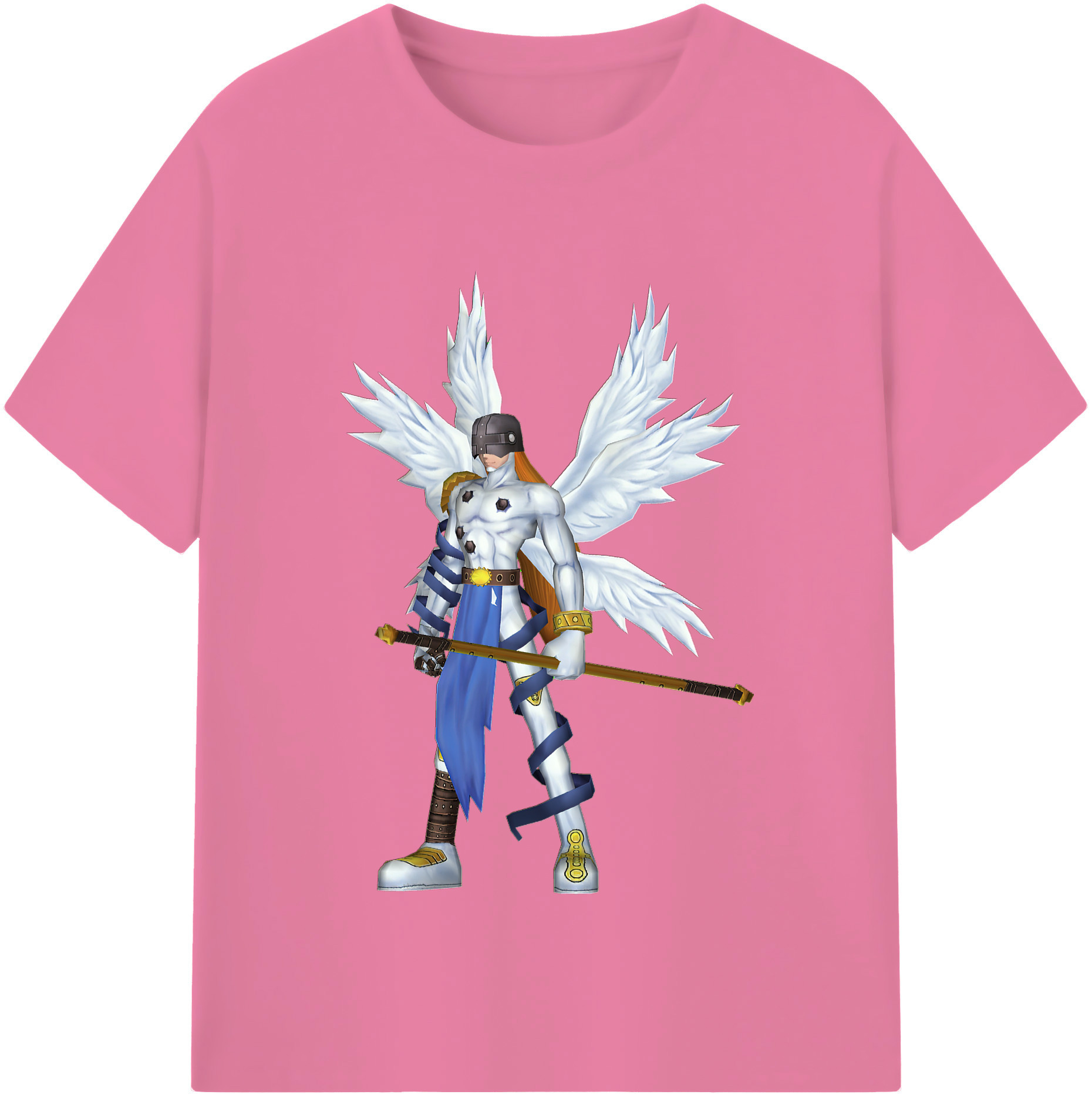 （画像用） Digimon デジタルモンスター/デジモン 綿100％半袖Tシャツ（フロントプリント）
